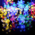 50 LED Fairy Flower Blossom Solar String Lights by DailySale