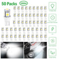 50-Piece: LED Car Light Bulbs by DailySale
