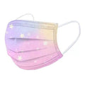 50-Piece: Tie Dye Gradient Printing Mask - Assorted Styles by DailySale