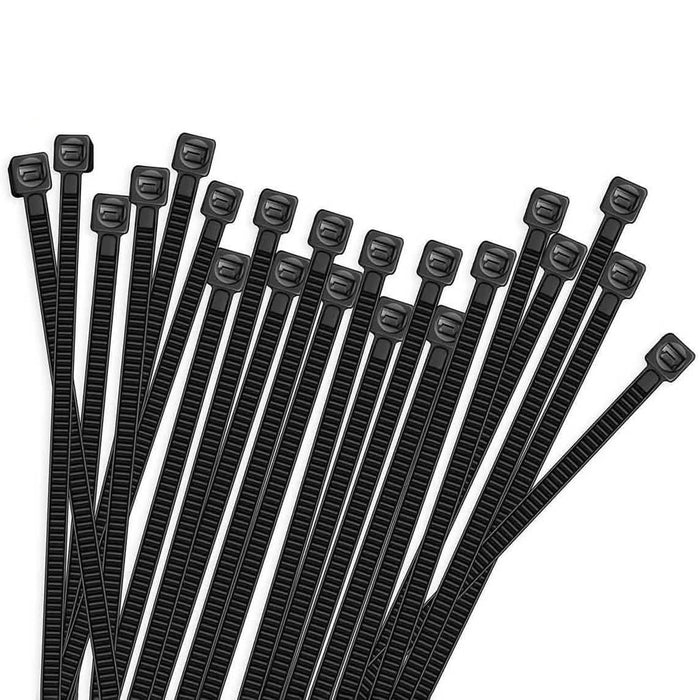 500-Piece: Black Nylon Cable Ties by DailySale