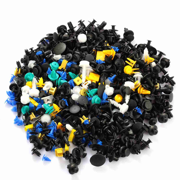 500-Pieces: 30 Kinds Bumper Fastener Rivets by DailySale