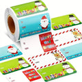 500-Pieces/Roll: Self Adhesive Tags Christmas Tags by DailySale