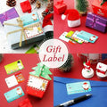 500-Pieces/Roll: Self Adhesive Tags Christmas Tags by DailySale