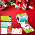500-Pieces/Roll: Self Adhesive Tags Christmas Tags by DailySale