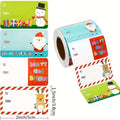 500-Pieces/Roll: Self Adhesive Tags Christmas Tags by DailySale