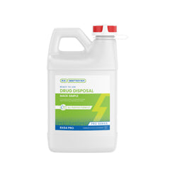 Rx Destroyer Pro Series All-Purpose 64 Oz. Starter Kit With Secured Wall Mount by Pasteur Pharmacy