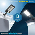 5000LM Solar Flood Light Dusk To Dawn, Solar Powered Outdoor Lights With Security Motion Sensor by DailySale