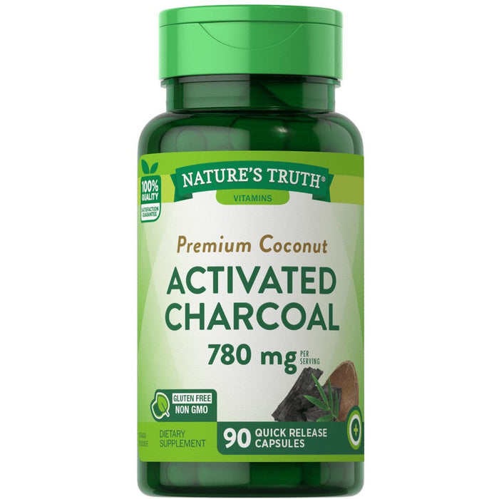Nt Activtd Char Cp 260Mg 90 Rrl by Pasteur Pharmacy