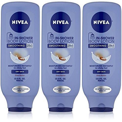 Nivea Body Lotion, In Shower, Smoothing, Shea Butter 13.5 Oz by Pasteur Pharmacy