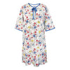 Silverts Soft Womens Hospital Gowns Floral Chain