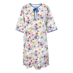 Silverts Soft Womens Hospital Gowns Floral Chain by Pasteur Pharmacy
