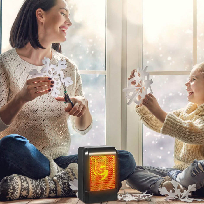 500W Ceramic Portable Electric Heater by DailySale