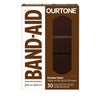 Band-Aid Brand OURTONE Flexible Fabric Bandages – 30 Count
