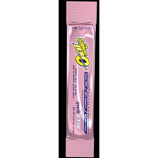 Sqwincher® Zero Qwik Stik® – Strawberry Lemonade Hydration Mix (120 per Case) by Pasteur Pharmacy