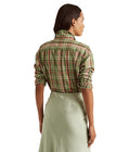 Lauren Ralph Lauren Plaid Cotton Twill Shirt, Size Large by Vanessa Jane