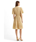 Lauren Ralph Lauren Laser-Cut Poplin Dress, Size 14 by Vanessa Jane