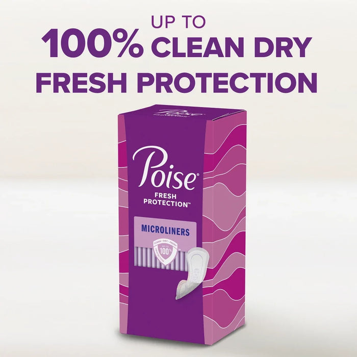 Poise Microliners Incontinence Panty Liners - Lightest Absorbency by Pasteur Pharmacy