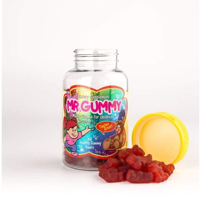 Mr. Gummy Vitamins Childrens Multivitamin Gummies Strawberry Flavored by Pasteur Pharmacy