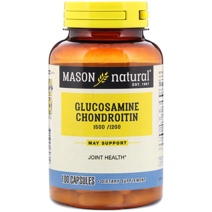 Mason Natural Extra Strength Glucosamine Chondroitin (1500/1200 - 100 Capsules) by Pasteur Pharmacy