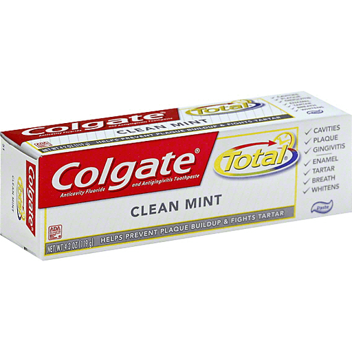 Colgate Total Anticavity Fluoride And Antigingivitis Toothpaste Mint by Pasteur Pharmacy