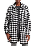 BAGATELLE.NYC Houndstooth Shirt Jacket by Vanessa Jane