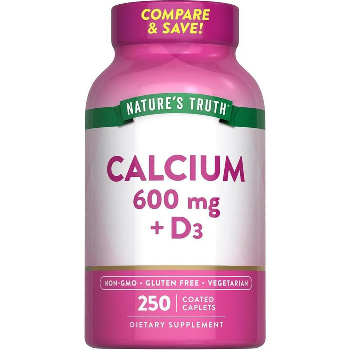 Nature's Truth Calcium 600 Mg Plus Vitamin D3 by Pasteur Pharmacy