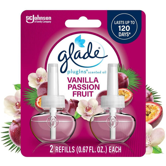 Glade Scented Oil Refills, Vanilla Passion Fruit by Pasteur Pharmacy