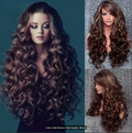 Long Curly Wig Synthetic Wig Beginners Friendly Heat Resistant Elegant Natural L by Vanessa Jane