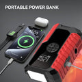 Portable 12V Car Jump Starter, Battery Charger, Air Pump (LED Display) by DailySale