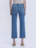 Romy Mid Rise Ankle Straight Jean by Boutique 23