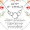 50th Birthday Necklace