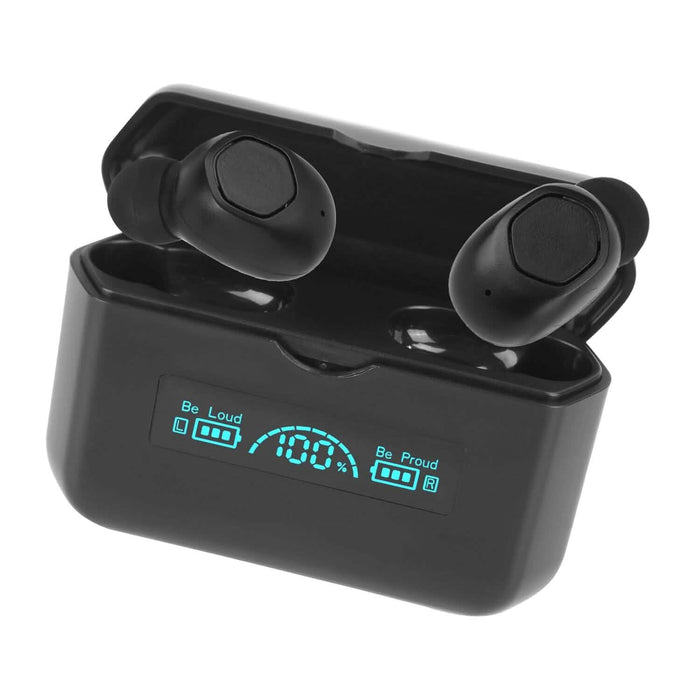 5.1 TWS Wireless Earphone with Charging Case IPX4 Waterproof Power Bank by DailySale