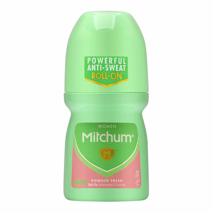 Mitchum Women Advanced Control Invisible Roll-On Anti-Perspirant & Deodorant 1.7 Fl Oz, Powder Fresh by Pasteur Pharmacy