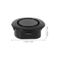 Homoyoyo 10PCS Car Rear Bumper Radar Hole Cover Plastic Plugs Black by Deal US