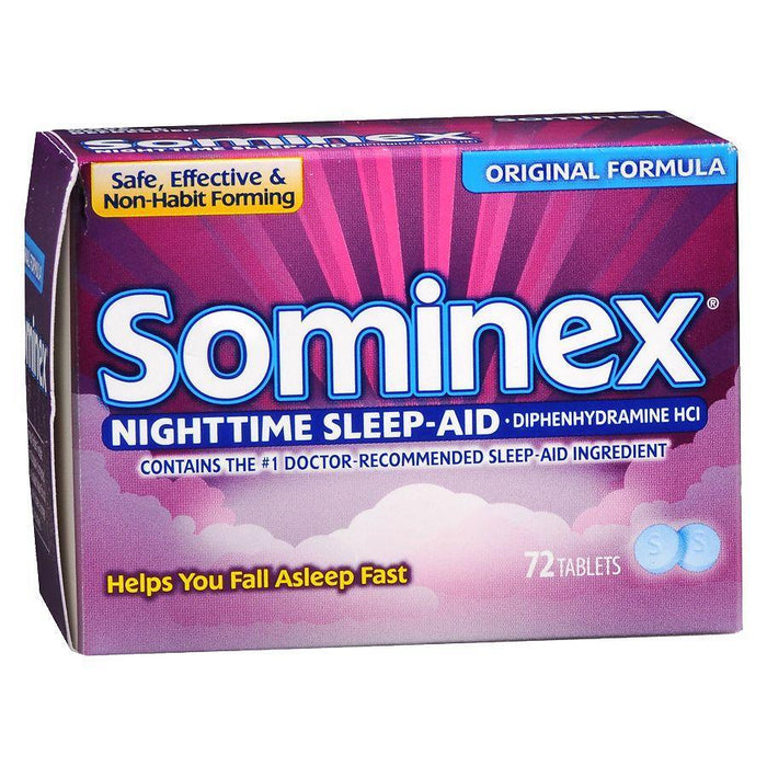 Sominex Nighttime Sleep-Aid Original Formula Tablets by Pasteur Pharmacy