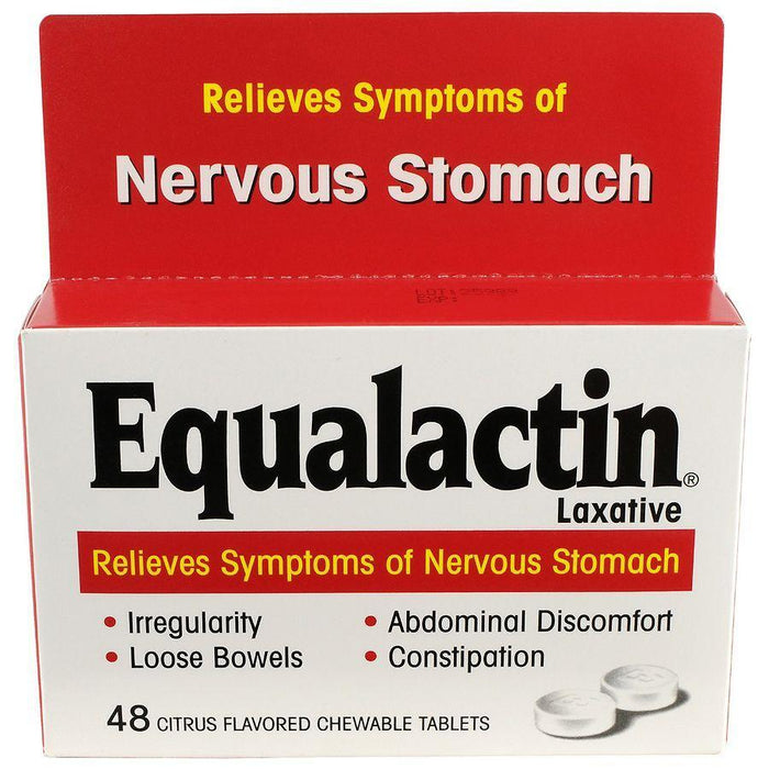 Equalactin Laxative Chewable Tablets, Citrus 48 ct by Pasteur Pharmacy