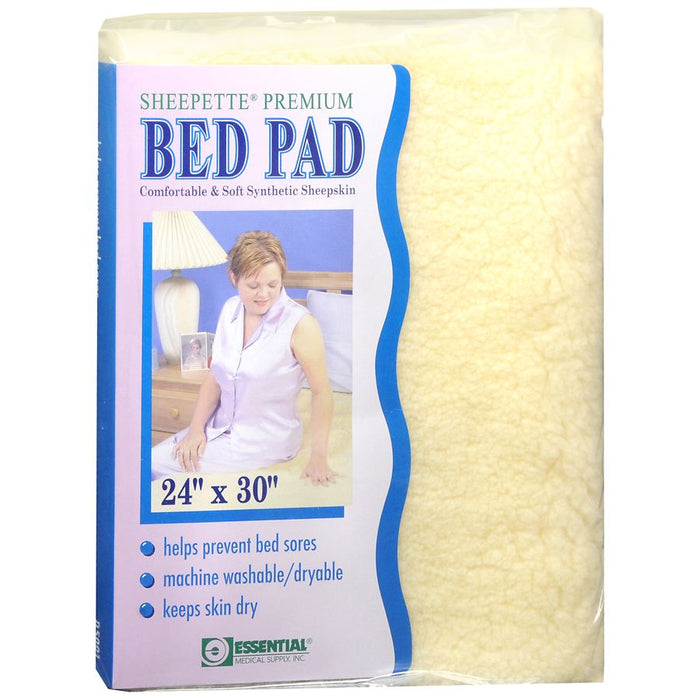 Essential Medical Bed Pad, Sheepette Premium,1ea by Pasteur Pharmacy