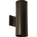 Progress Lighting P5675-20 Two-Light Wall Cylinder, 5 Width x 14 Heigh by Vanessa Jane