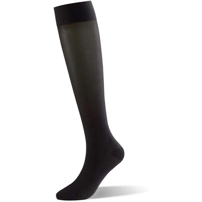 Dr. Comfort Knee High Sheer Compression Socks, 15-20 mmHg (Black, Small) by Pasteur Pharmacy