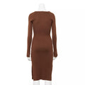 Almost Famous Juniors Cold Shoulder Ribbed Mini Dress, Size Small by Vanessa Jane