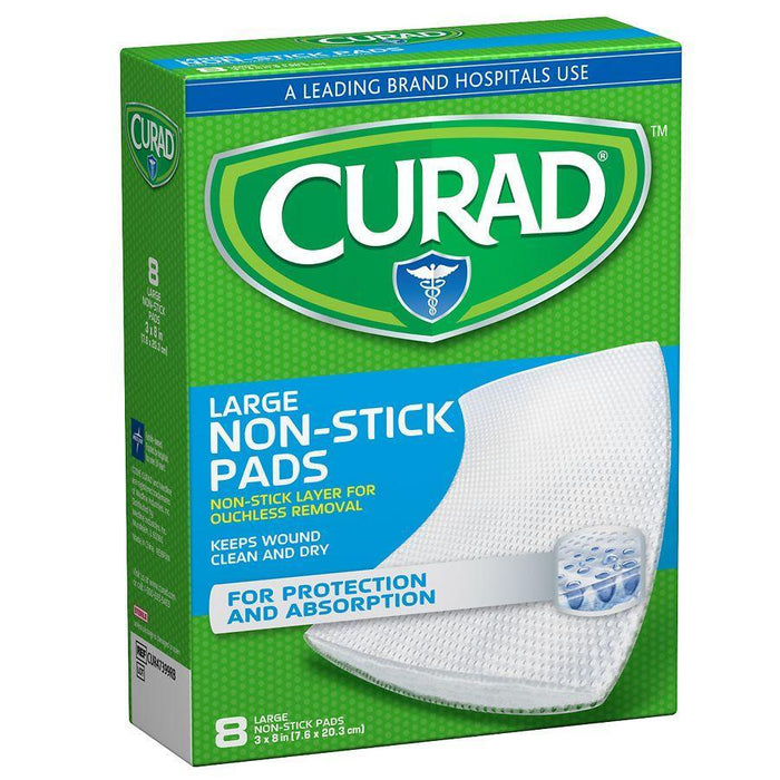 Curad Telfa Non-Stick Pads 3 X 4 Inches by Pasteur Pharmacy