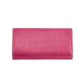 Loewe Anagram Pink Leather Bifold Long Wallet #5147 by Bolt Boutique