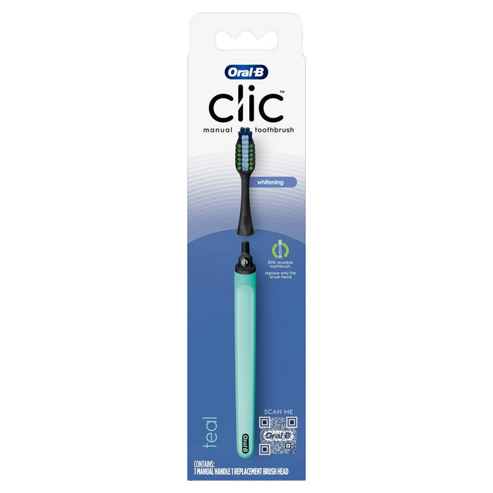 Oral-B Clic Toothbrush Handle With Replaceable Brush Head by Pasteur Pharmacy