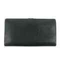 Gucci Black Leather Long Wallet #5150 by Bolt Boutique