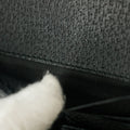 Gucci Black Leather Long Wallet #5150 by Bolt Boutique