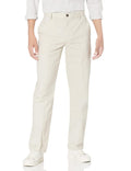 Amazon Essentials Men's Classic-Fit Flat-Front Chino Pant Stone Size 35x34 by Deal US
