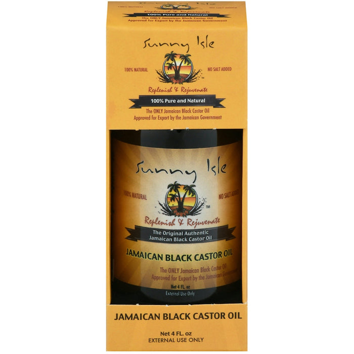 Sunny Isle® Jamaican Black Castor Oil - (4 Fl Oz) by Pasteur Pharmacy