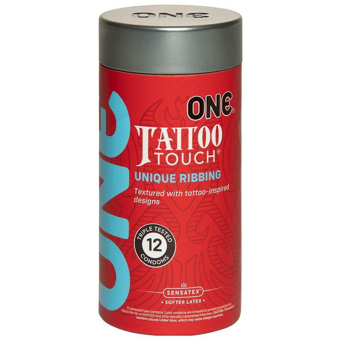 One Touch Condoms Tattoo 12pk by Pasteur Pharmacy