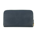 Prada Saffiano Leather Dark Blue Zip Around Wallet #5165 by Bolt Boutique