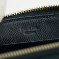 Prada Saffiano Leather Dark Blue Zip Around Wallet #5165 by Bolt Boutique